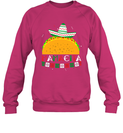 Mamacita Taco Tacos Mexican Cactus Cinco De Mayo Shirt Sweatshirt Sweatshirt Heliconia