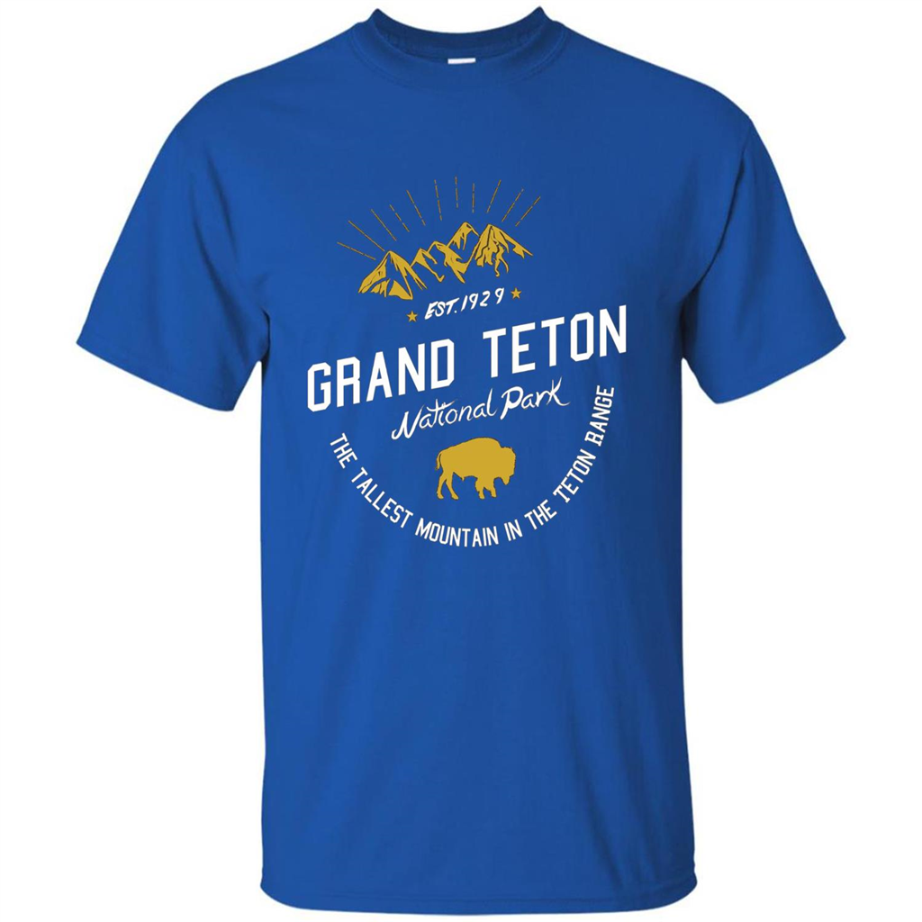 Grand Teton National Park T-shirt Royal