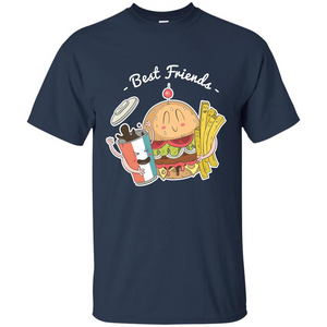 Burger Lover T-shirt Best Friends Delicious