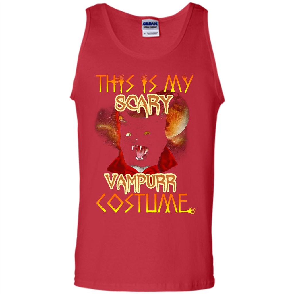 Halloween T-shirt This Is My Scary Vampurr Costume T-shirt