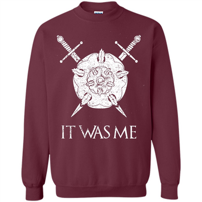 Film Lover T-shirt It Was Me T-shirt Maroon