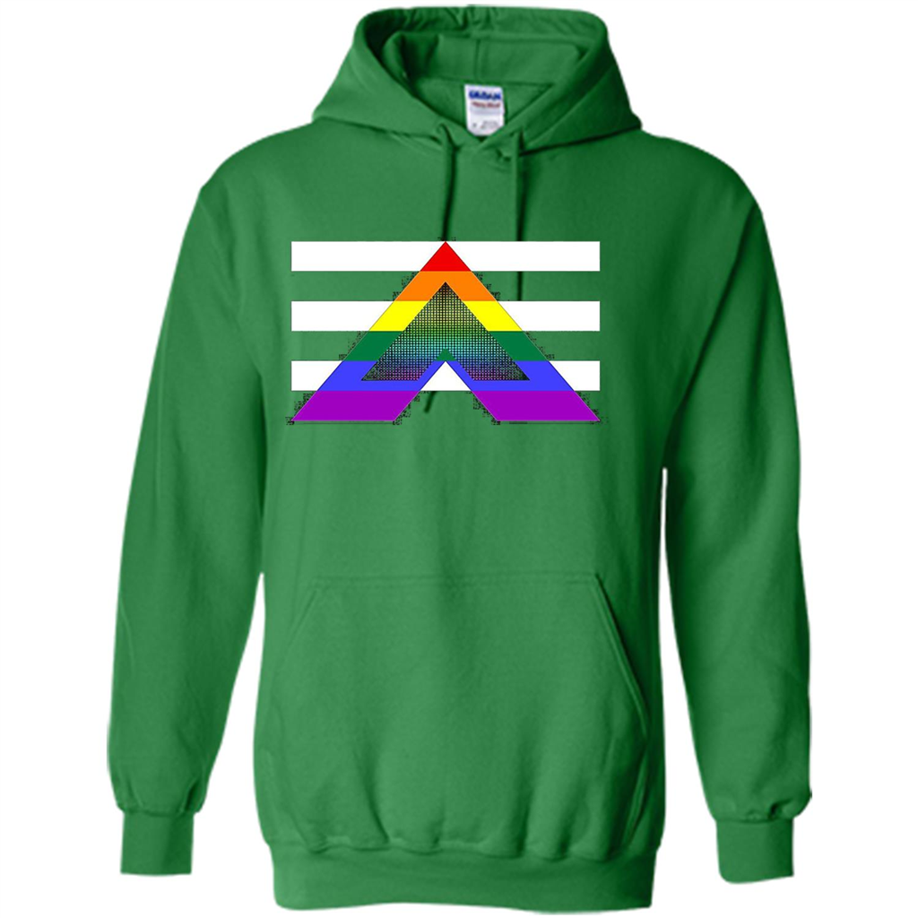 LGBT Pride Straight Ally Pride Flag T-Shirt Irish Green