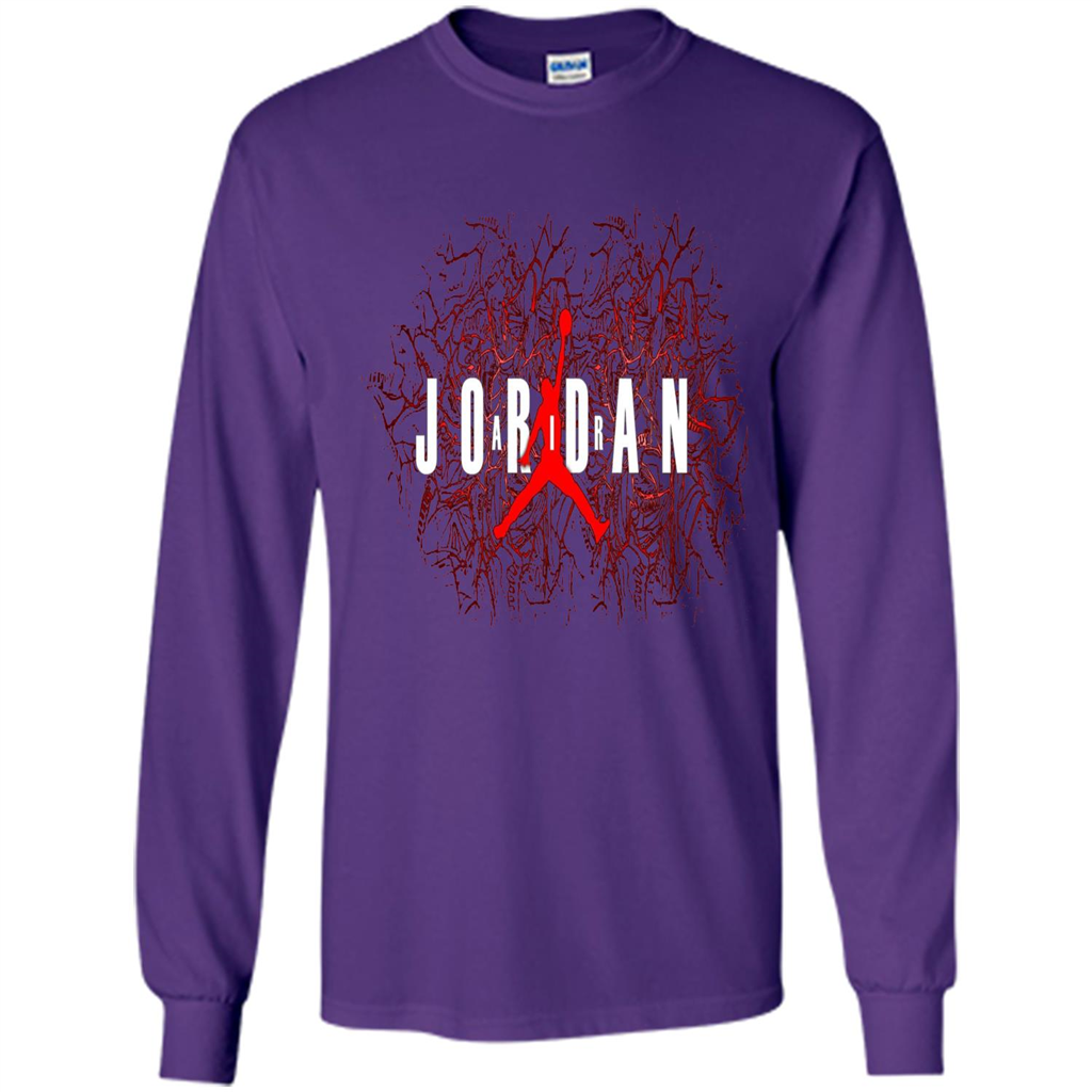 Jordan Air Big Boys' Jordan Pocket T-shirt Purple