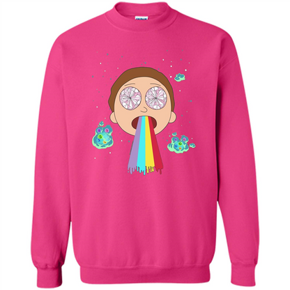 Cartoon Lovers T-shirt Space Morty Heliconia