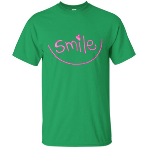 Smile Happy Motivational Smiley Face T-Shirts