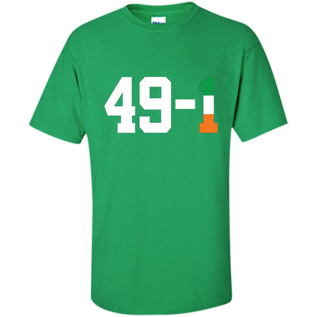 Funny Ireland Boxing T-shirt 49-1 T-shirt Irish Green