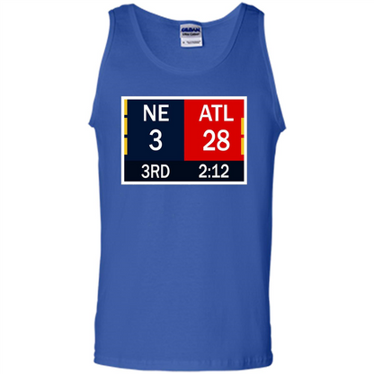 NE 3 ATL 28 Final T-shirt 2 Sides 1 Game Royal