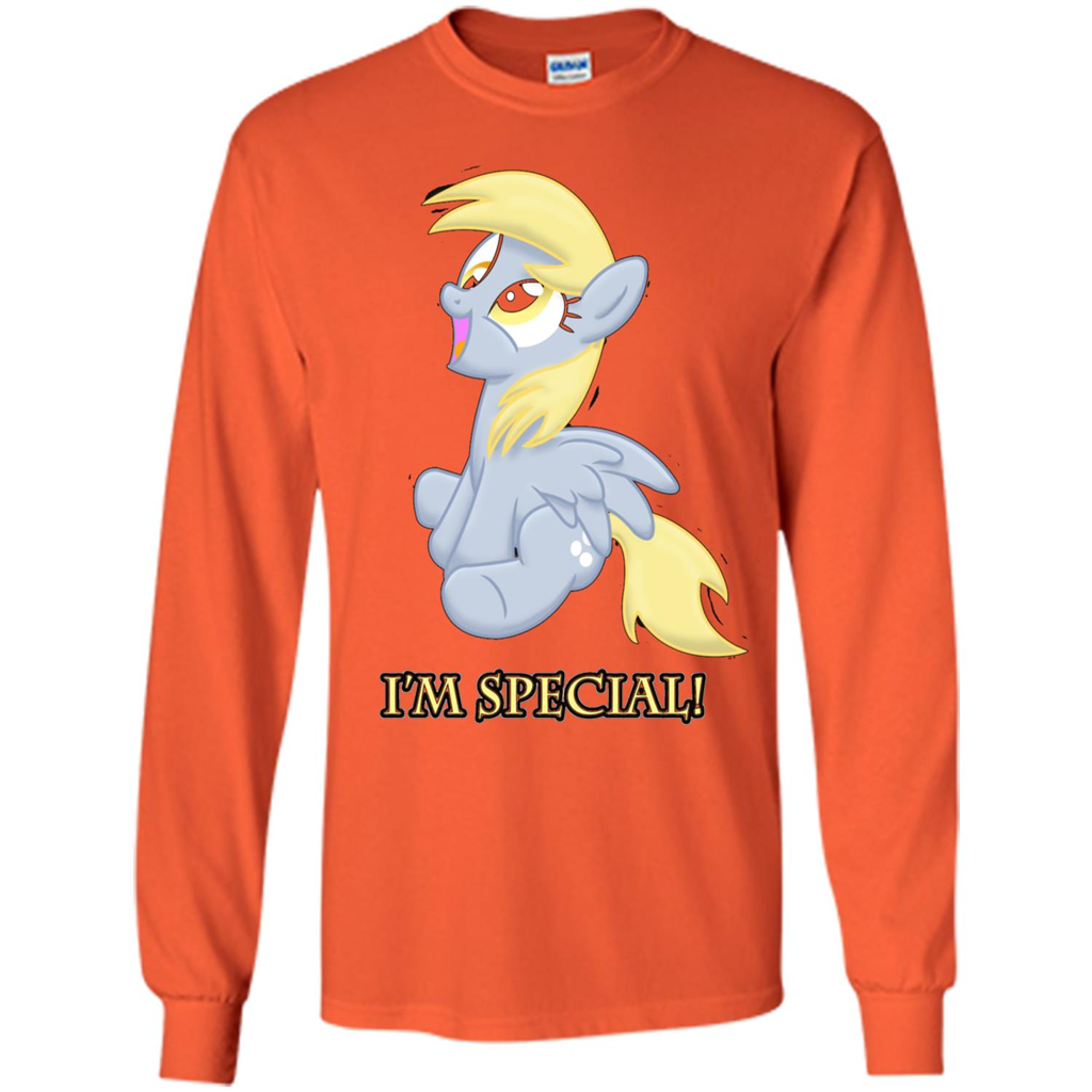 Cartoon Character T-shirt I'm special Orange