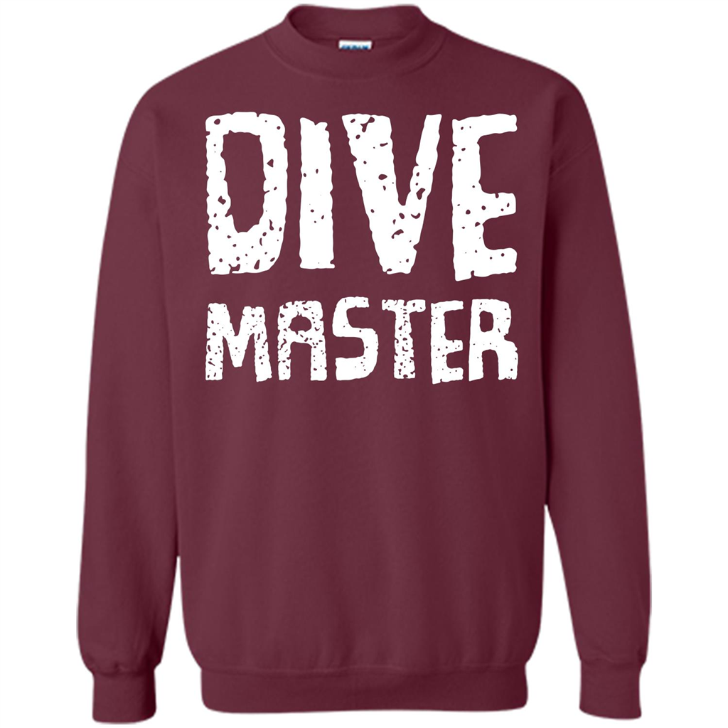 Dive Master T-shirt Maroon