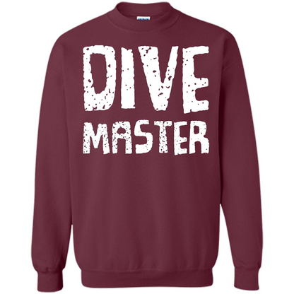Dive Master T-shirt Maroon