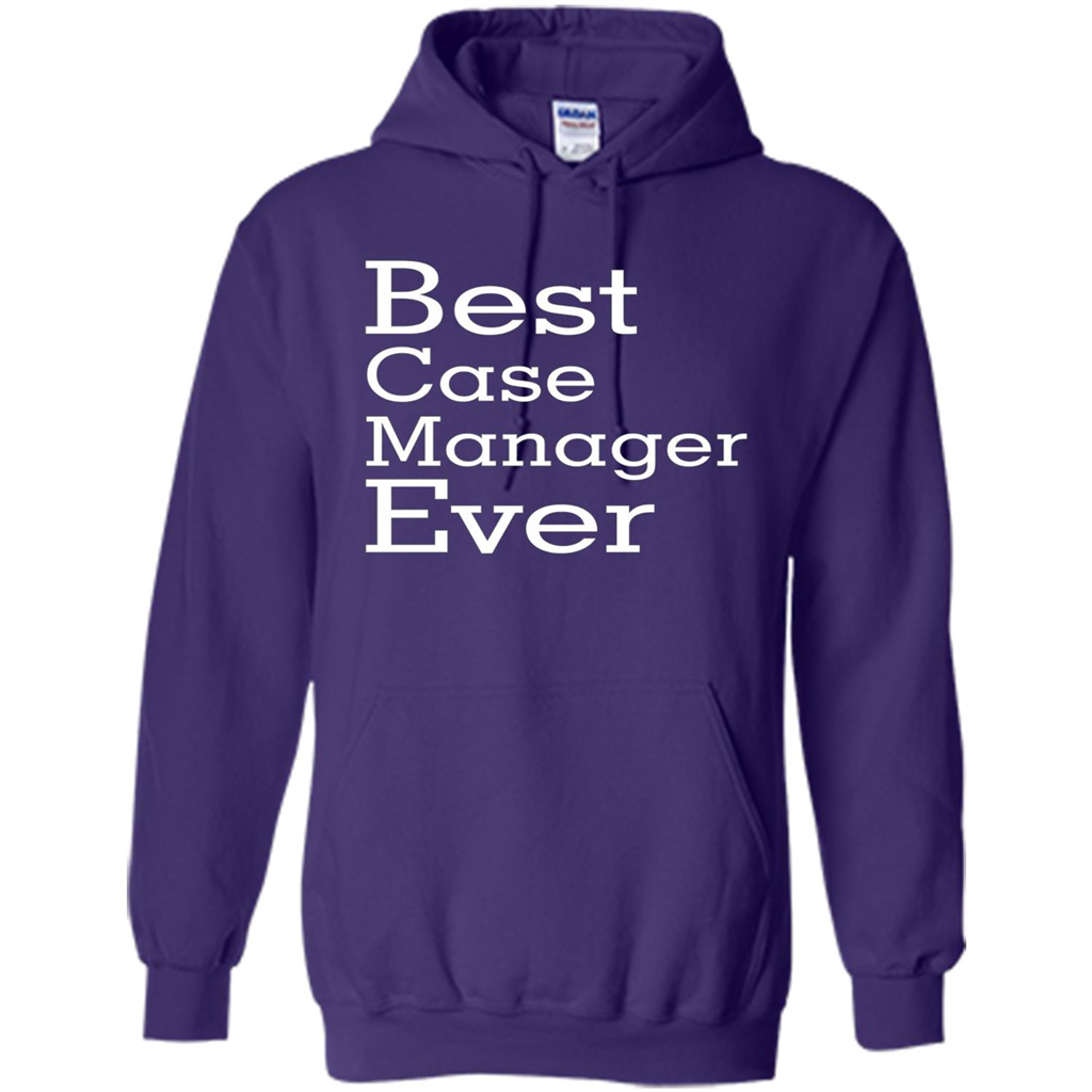 Best Case Manager Ever-Christmas Gift T-shirt Purple
