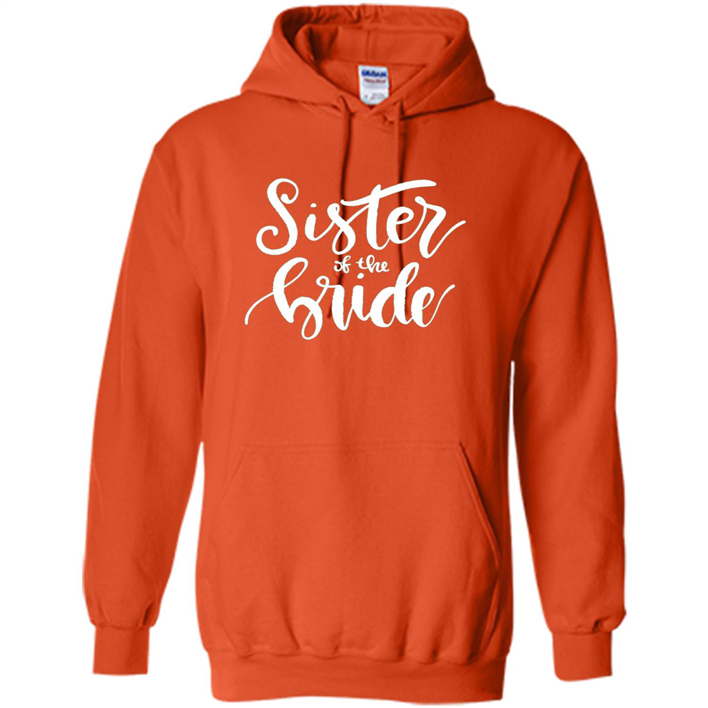 Sister Of The Bride T-shirt Orange