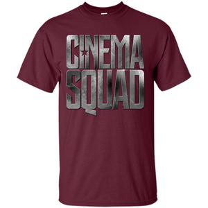 Moives T-shirt Cinema Squad