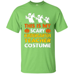 This is My Scary Kindergarten Teacher Costume Halloween T-shirt