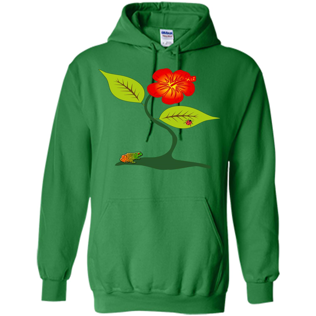 Plant And Flower T-Shirt Irish Green