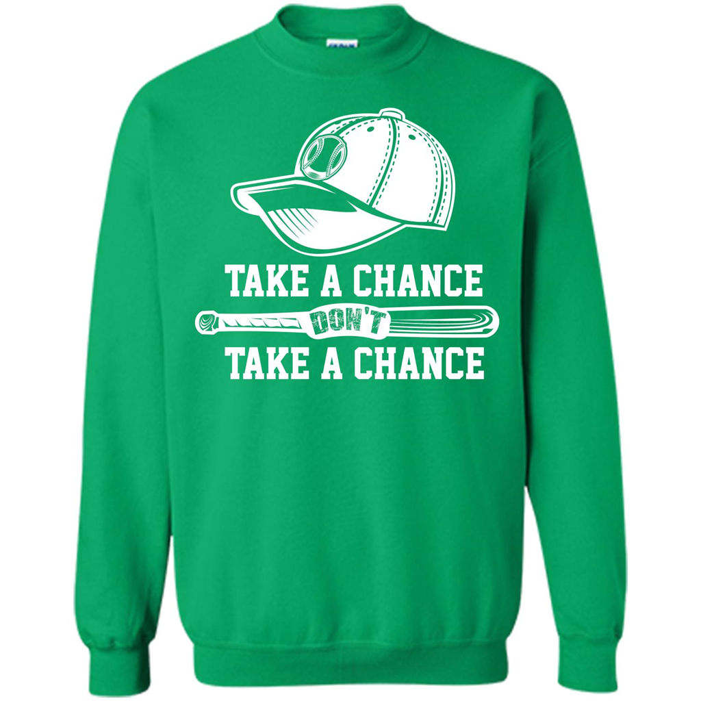 Football T-shirt Take A Chance Don't Take A Chance Irish Green