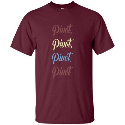 Pivot T-Shirt Shut Up T-shirt Maroon