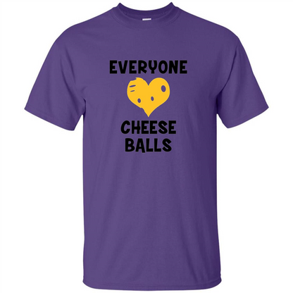 Everyone cheeseball T-Shirt Purple