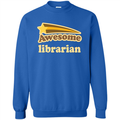 Awesome Librarian T-shirt Royal