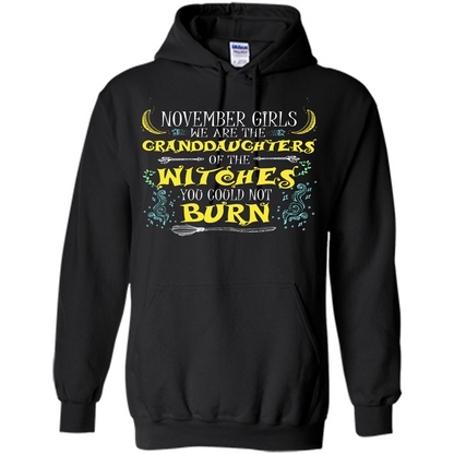 Halloween T-shirt November Girls T-shirt Black