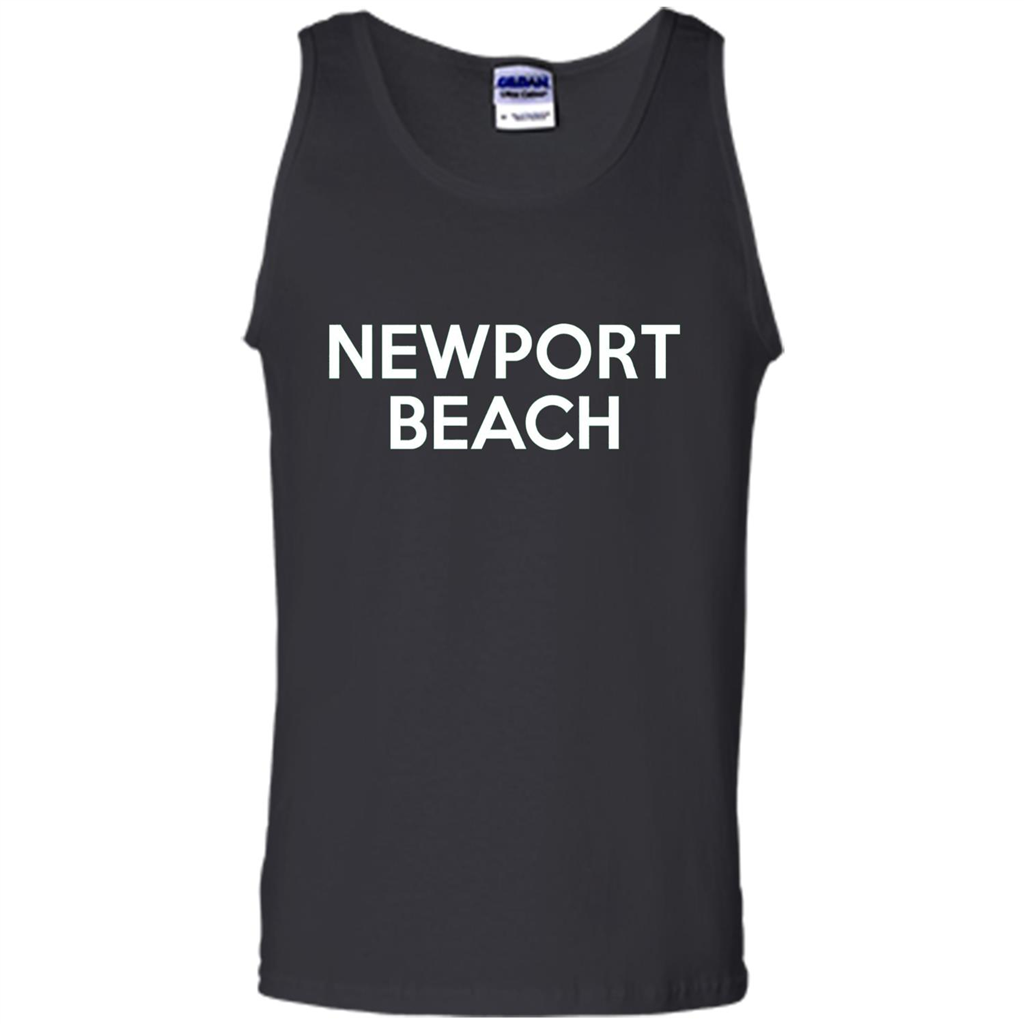 Newport Beach - California T-shirt Black