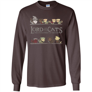Lord Of Cats Funny T-shirt For Cat Lovers T-shirt