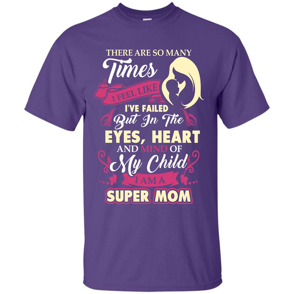 Mommy T-shirt There Are So Many Times I Feel Like T-shirt Purple