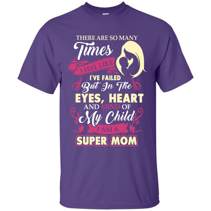 Mommy T-shirt There Are So Many Times I Feel Like T-shirt Purple
