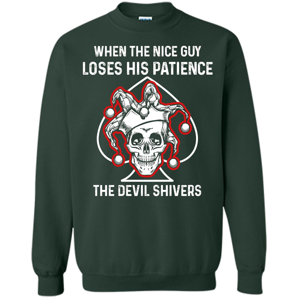 Jocker T-shirt When The Nice Guy Loses His Patience Forest Green