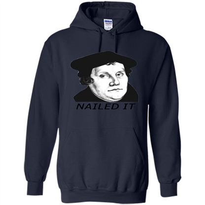 Nailed It 500th Reformation Day T-Shirt Navy