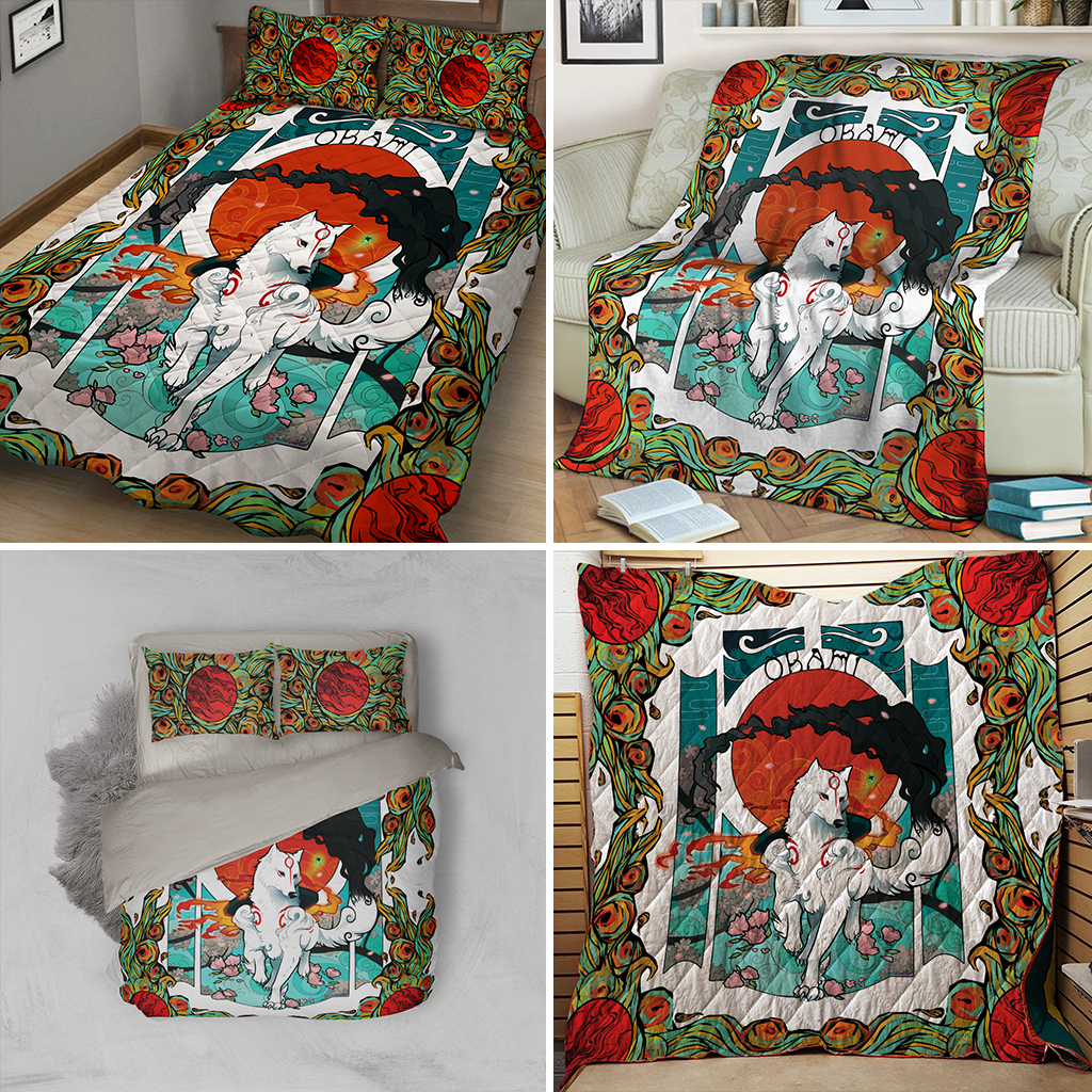 Okami 3D Throw Blanket