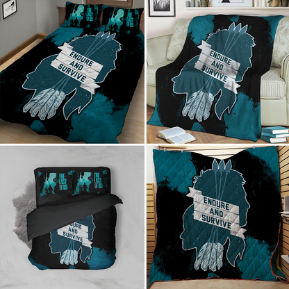 The Last Of Us- Endure and Survive 3D Throw Blanket