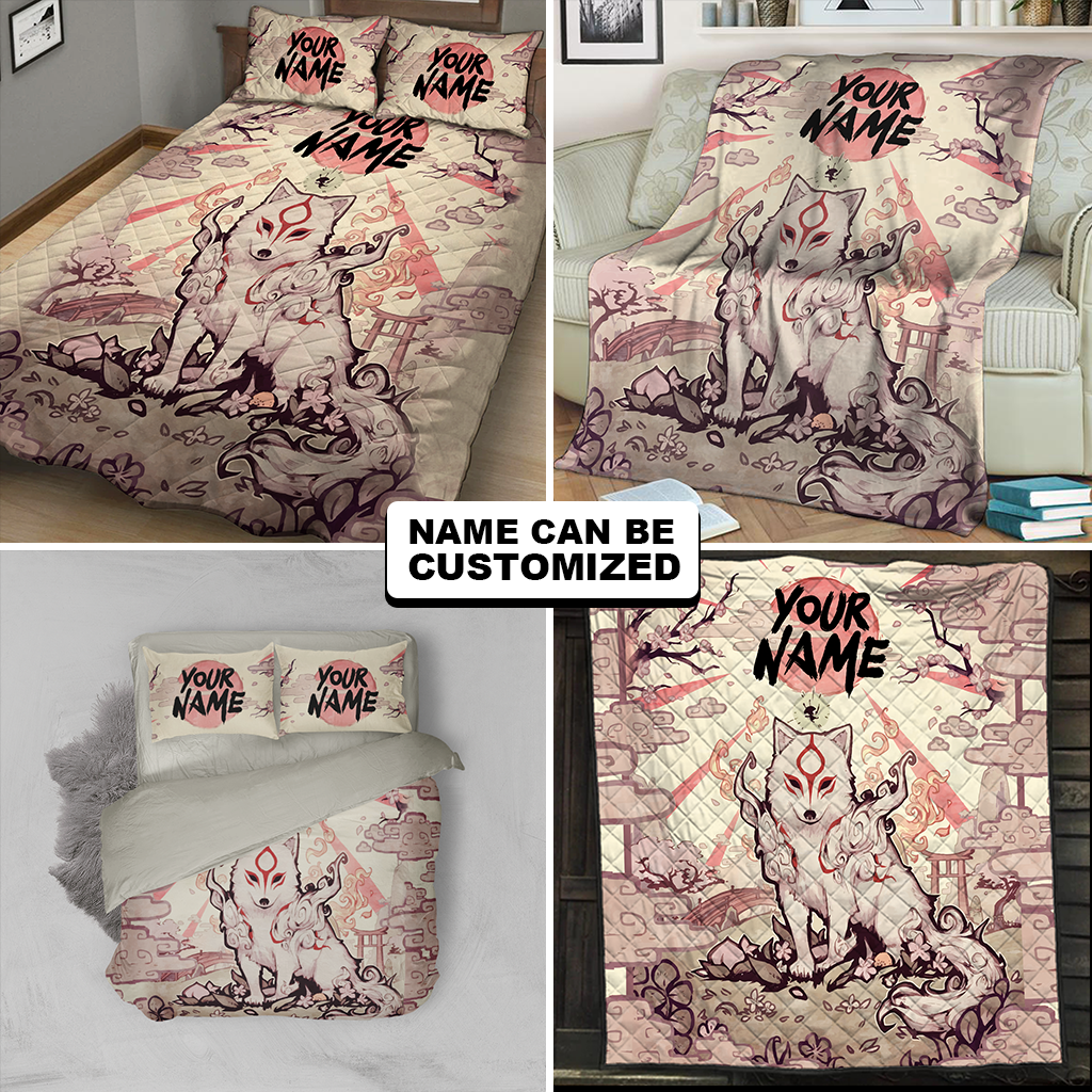 Okami-Customized 3D Throw Blanket