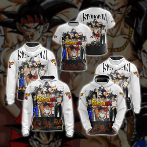 Dragon Ball - Saiyan Gang Unisex 3D T-shirt