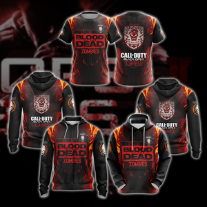 Call of Duty: Black Ops Zombies Unisex Zip Up Hoodie