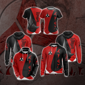 Star Trek - Klingon Empire Flag Unisex 3D Hoodie