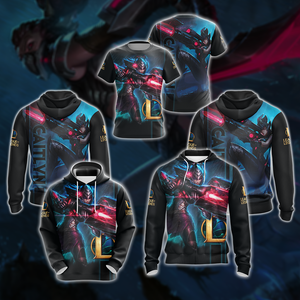 League of Legends - Caitlyn Champion Unisex 3D Hoodie