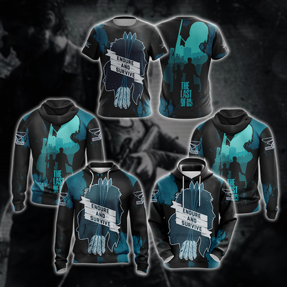 The last of Us - Endure and Survive Unisex Zip Up Hoodie