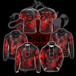 The Seven Deadly Sins  Unisex 3D Hoodie