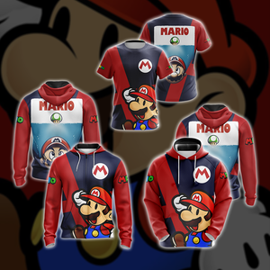 Mario New Collection Unisex Zip Up Hoodie