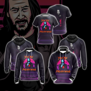 John Wick - You're Breathtaking Unisex 3D Hoodie