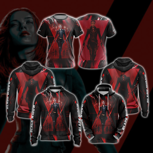 Black Widow New Style Unisex 3D Hoodie