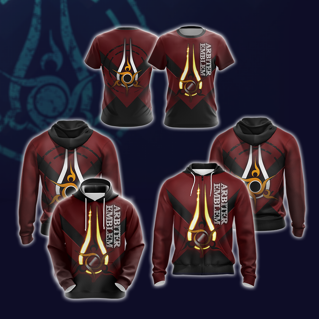 Halo 5 - Arbiter Emblem Unisex 3D T-shirt