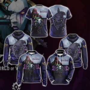 World Of Warcraft - Forsaken Unisex 3D Hoodie