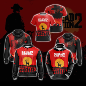 Red Dead Redemption 2 New Look Unisex 3D Hoodie