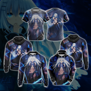 Date A Live - Tobiichi Origami Unisex Zip Up Hoodie