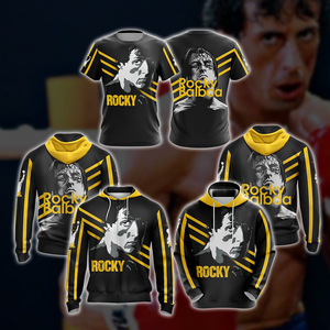 Rocky Balboa New Style Zip Up Hoodie