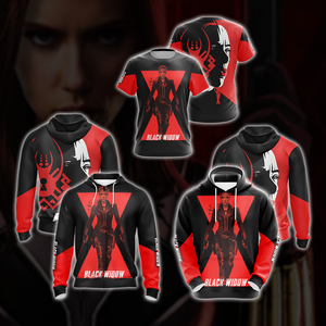 Black Widow 2020 Unisex 3D Hoodie