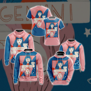 Gemini Birthday Unisex 3D Hoodie