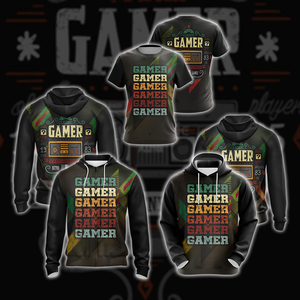 Gamer Gaming Lovers Unisex 3D Hoodie